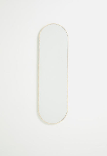 Ollie full length oval mirror - Natural