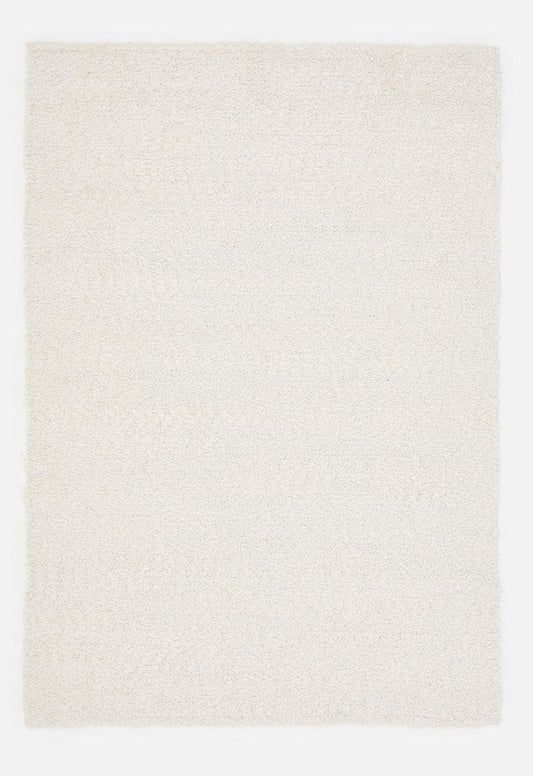 Handwoven Textured Rug Cream - 160x230