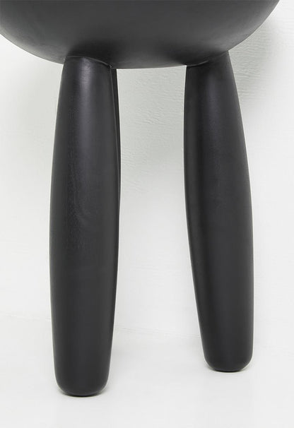 Toto wooden side table - black