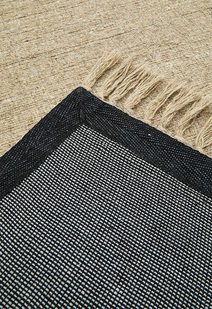 Handwoven Wool Rug Natural - 200x300