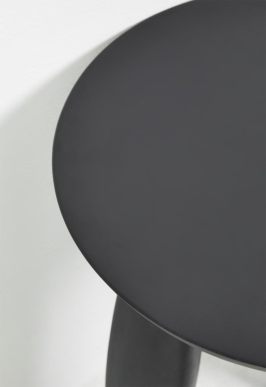 Toto wooden side table - black