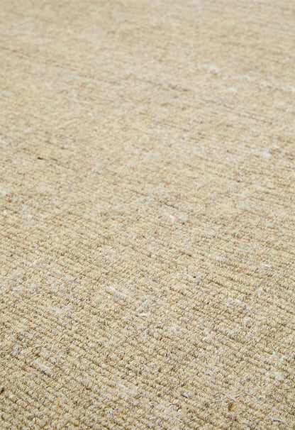 Handwoven Wool Rug Natural - 200x300