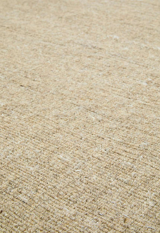 Handwoven Wool Rug Natural - 200x300