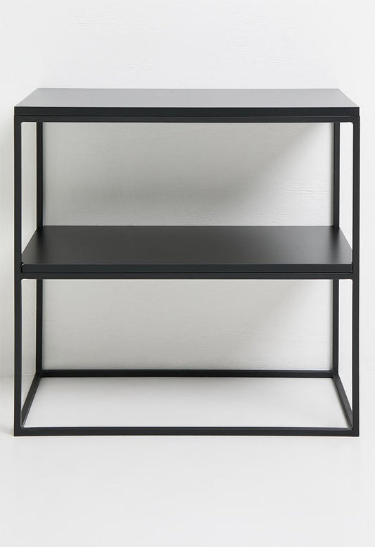 Slim Large Side Table - Black