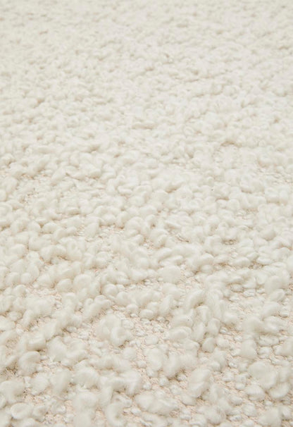 Handwoven Textured Rug Cream - 200 x 300