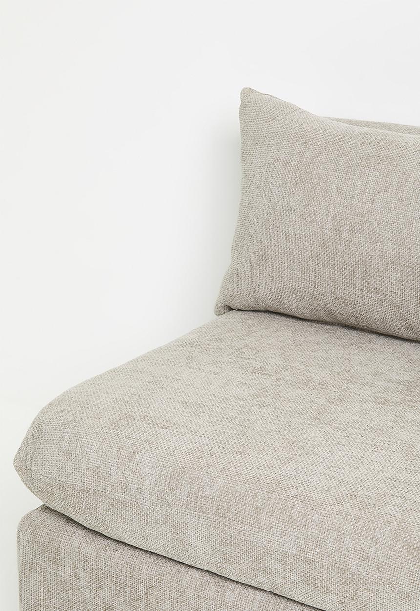 Starya armless single seater-stone