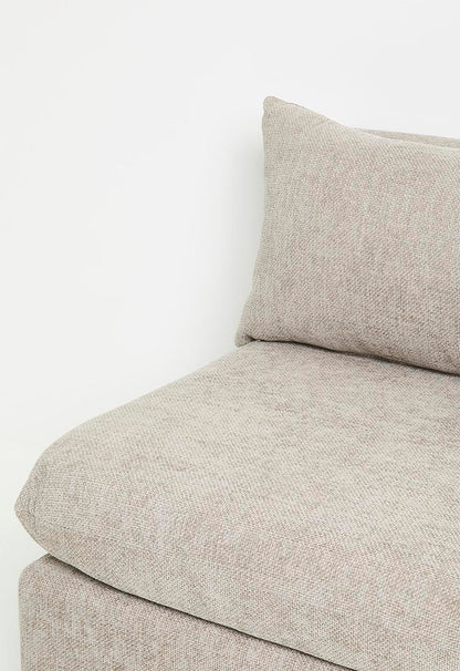 Starya armless single seater-stone