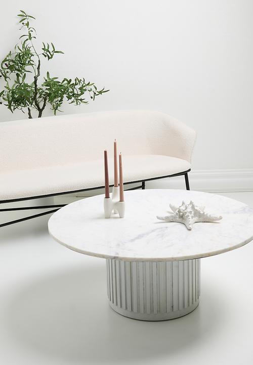 Maya marble and wood table