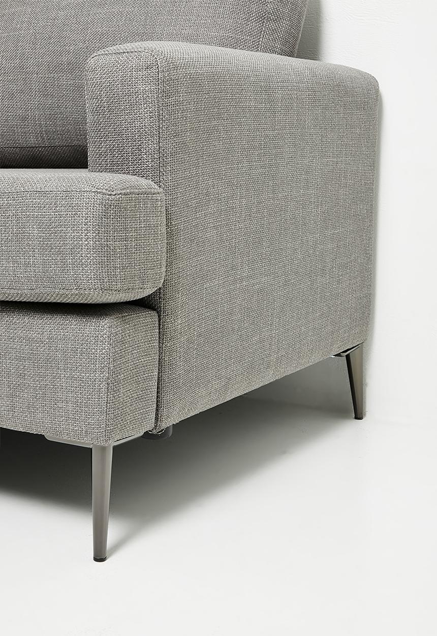 Bali sectional sofa - grey