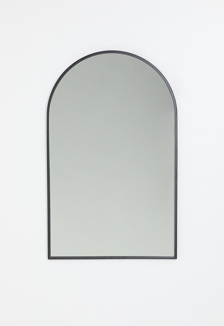 Iron frame arch mirror - 50 x 80