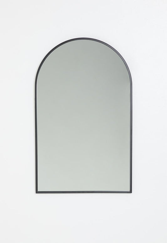 Iron frame arch mirror - 50 x 80