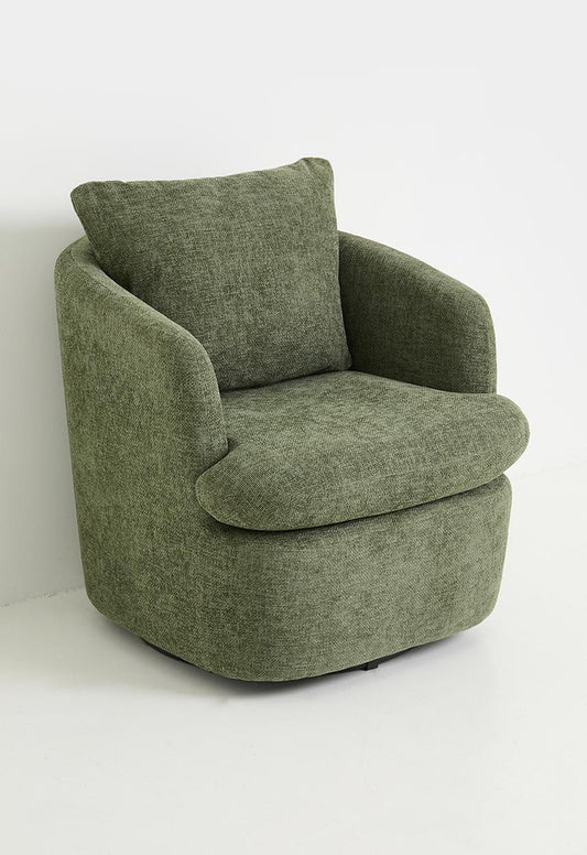 Kairo Swivel Occasional Chair - Green