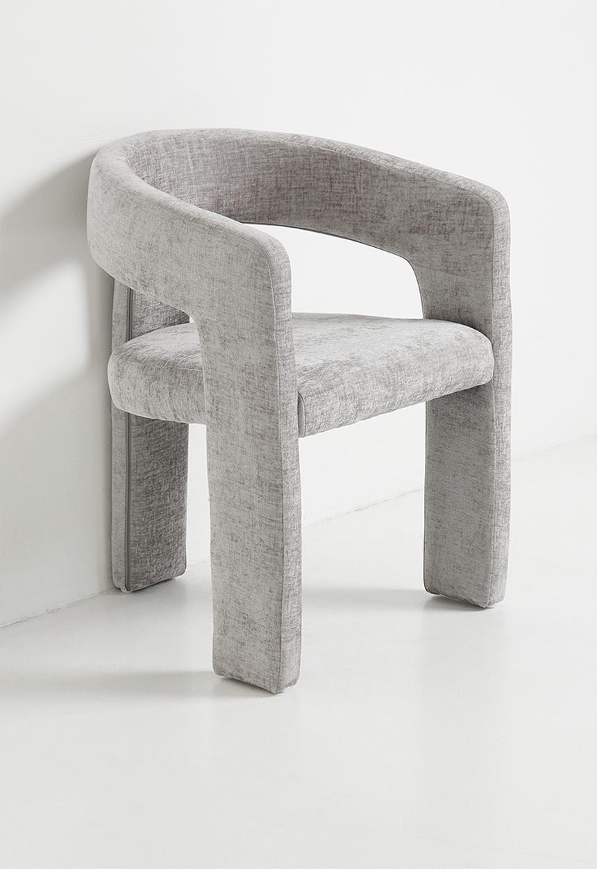 Bemont dining chair - grey
