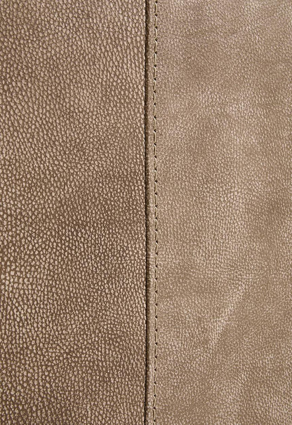 Pablo single seater genuine leather sofa-Stone