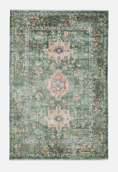 Eve Gilded Antique Rug - green - 200 x 300