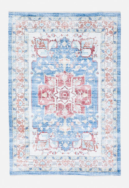Fotakis Eve Printed Rug in Cherry Sky 200 x 300