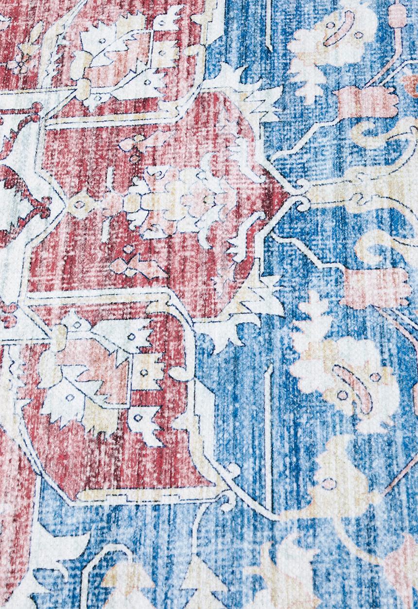 Fotakis Eve Printed Rug in Cherry Sky 200 x 300