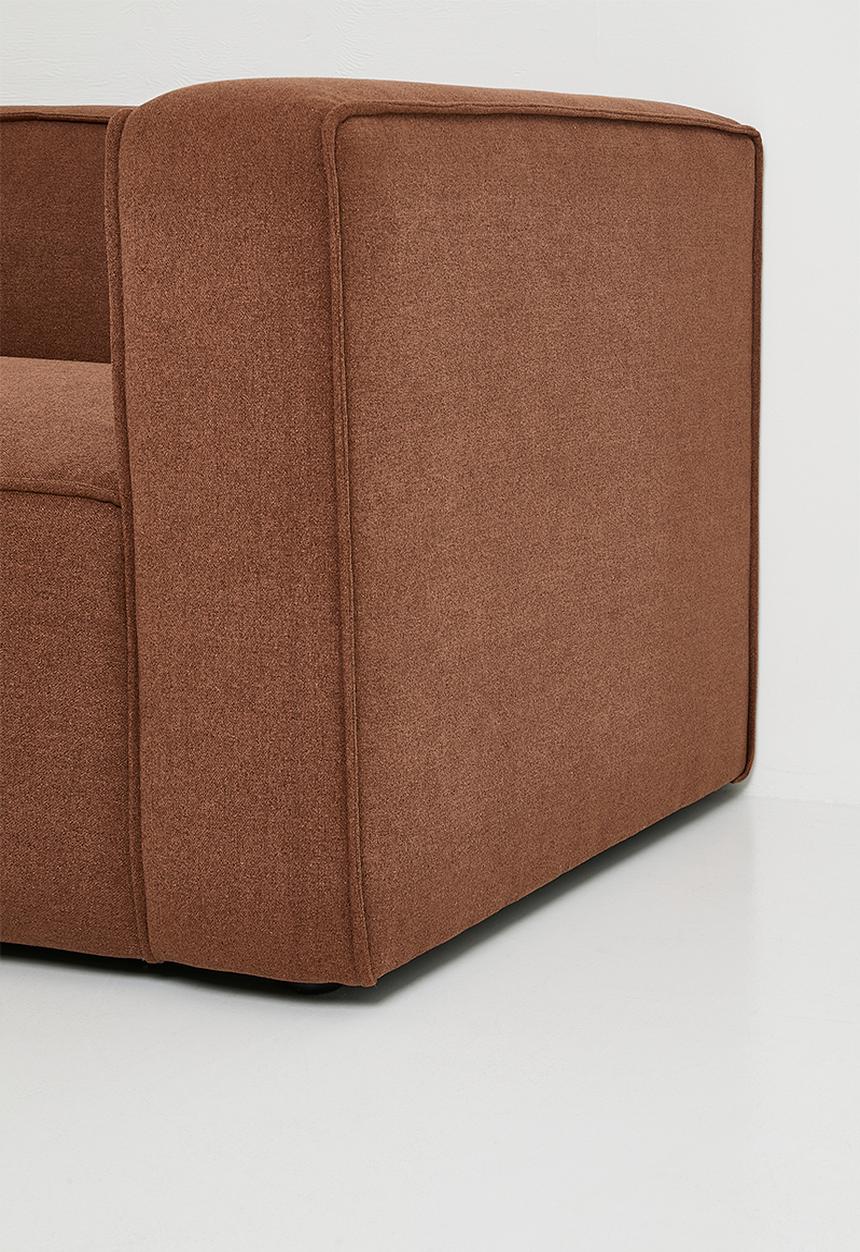 Zola Loveseat - Rust