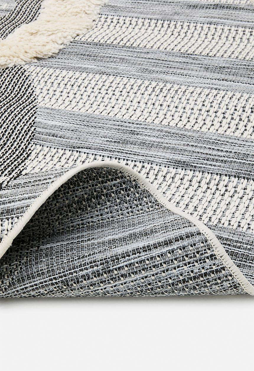 Panda kids rug - blue