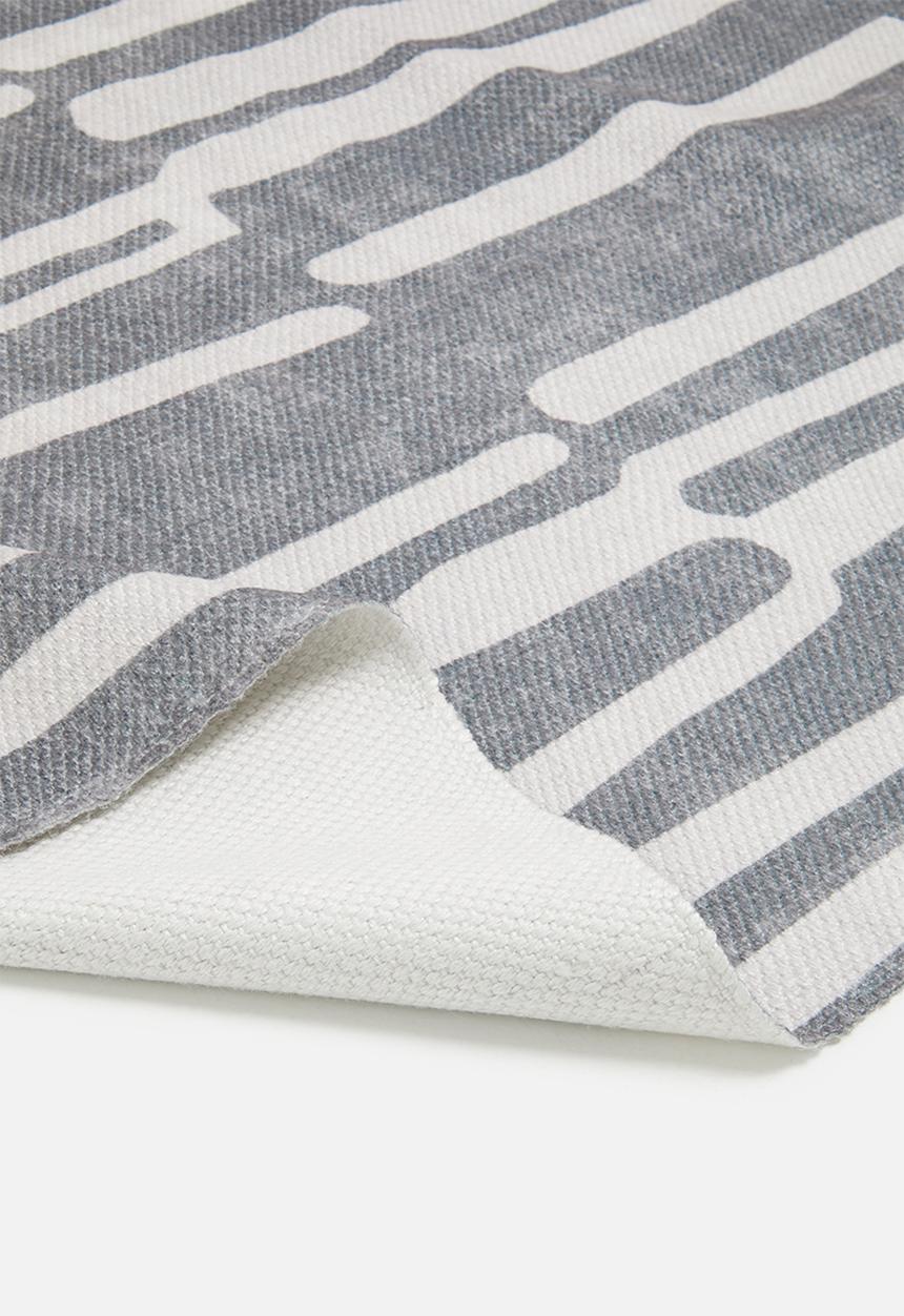 Sado patio rug- grey