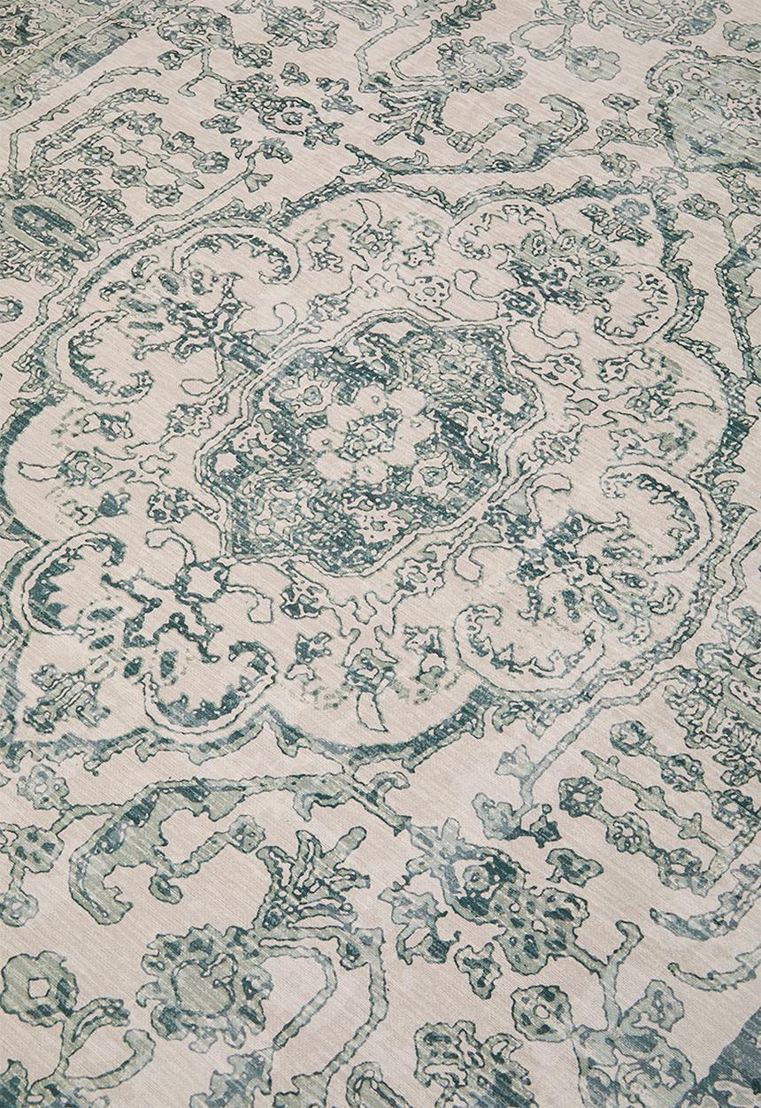 Brisbane Antique Ora Rug Sage - 300 x 400