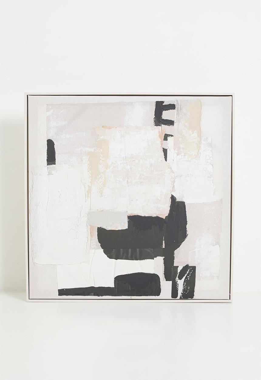 Plenty Wall Art - Natural -62cm H x 62cm W x 3cm D