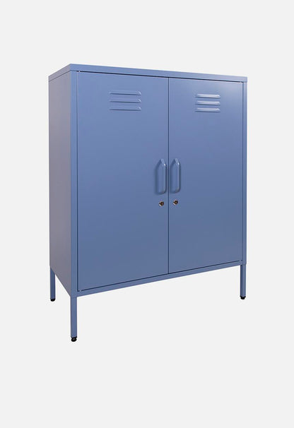 Popstrukt Sugar cube storage cabinet - pigeon blue