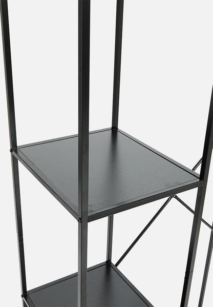 Mila clothing rail - black