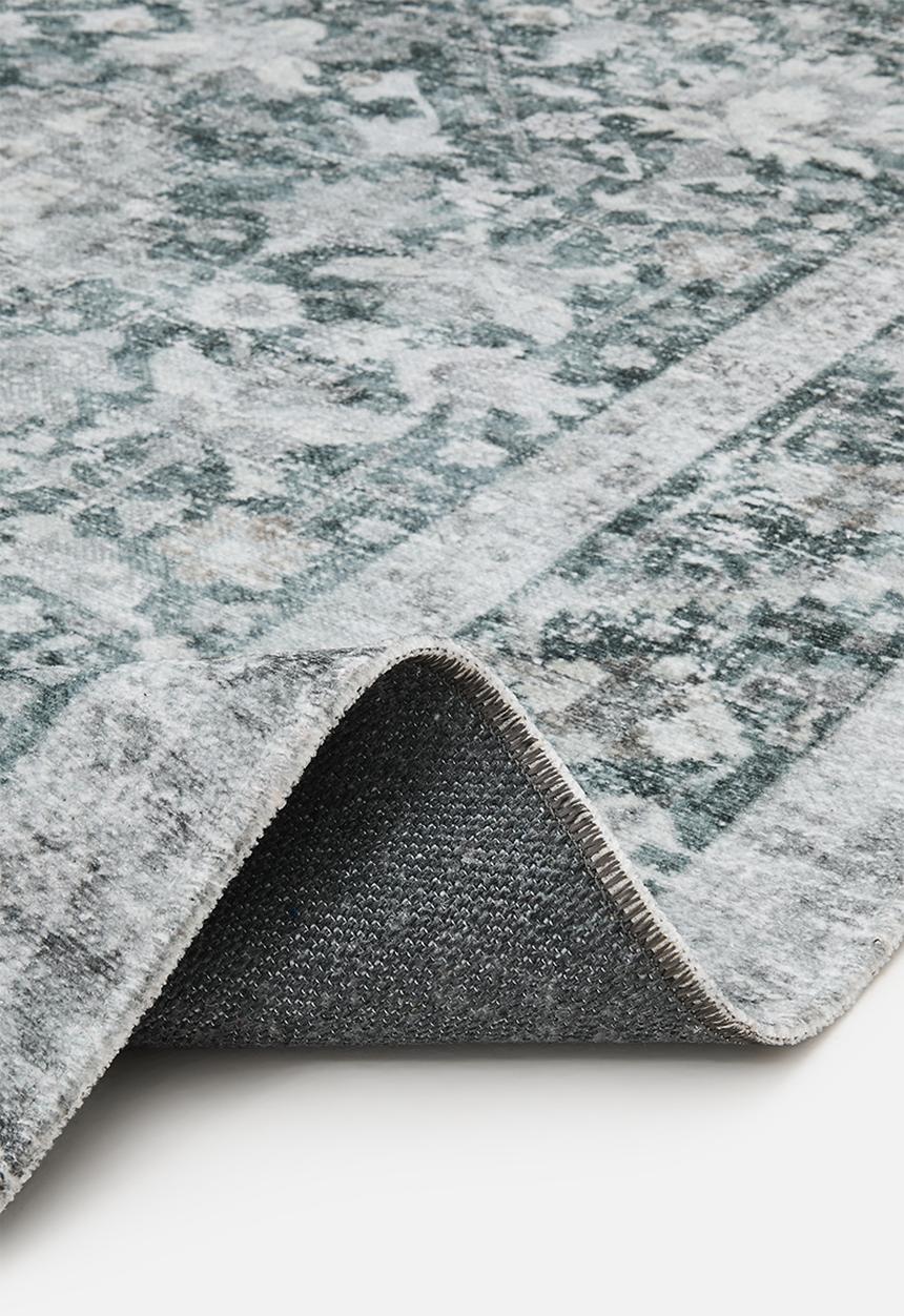 Eve Plush Woven Rug in Antique Grey 200 x 300