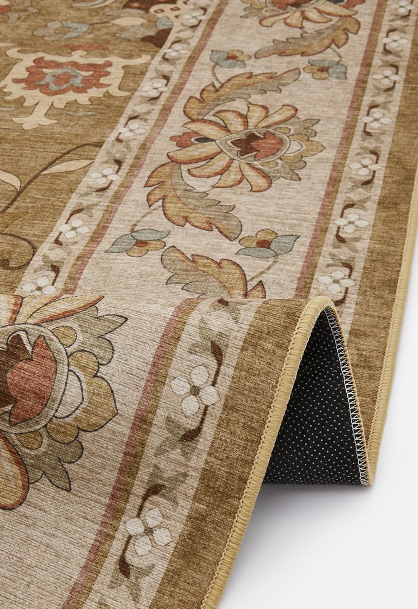 Nyssa Floral Rug Natural - 300x400