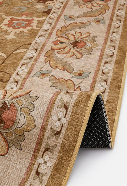Nyssa Floral Rug Natural - 300x400