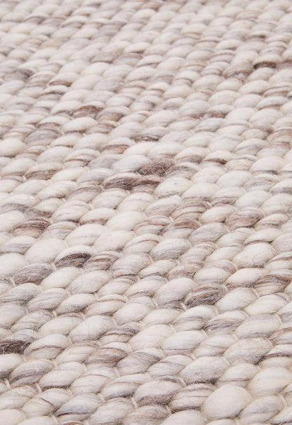 Borgen Handwoven Wool Blend Rug Oatmeal - 160x230