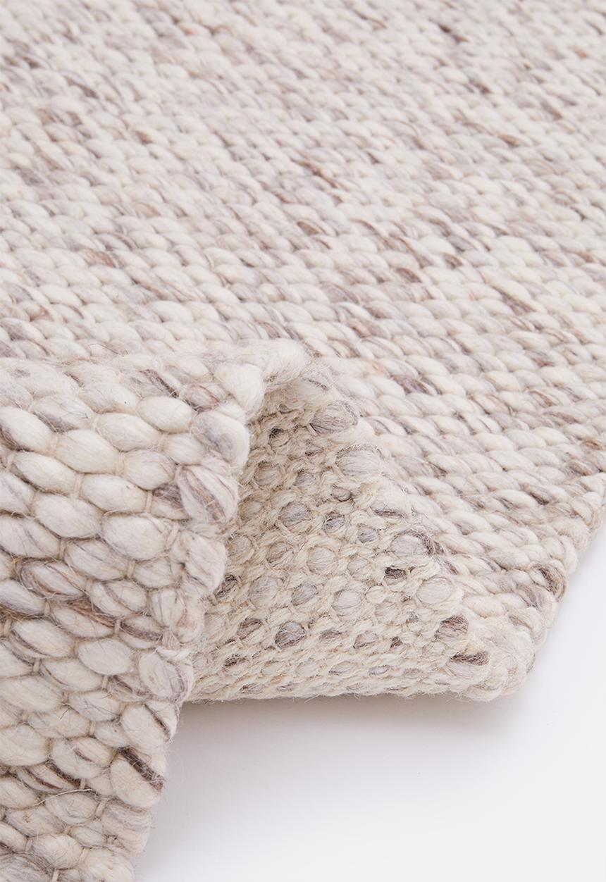 Borgen Handwoven Wool Blend Rug Oatmeal - 160x230