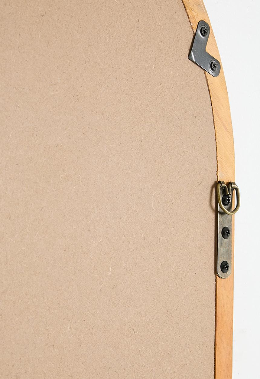 Wooden Pill Full Length Mirror - 50 x 180cm