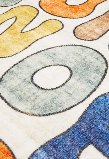 Alphabet rug - Multi
