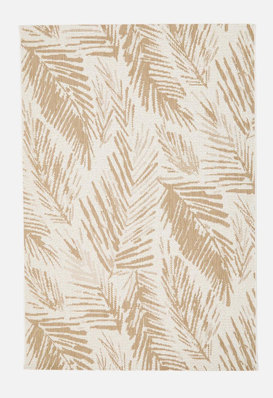 Jungle Outdoor Rug - Neutral - 160 x 230