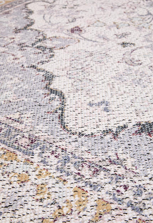 Cotton Blend Woven Antique Rug Multi - 300x400