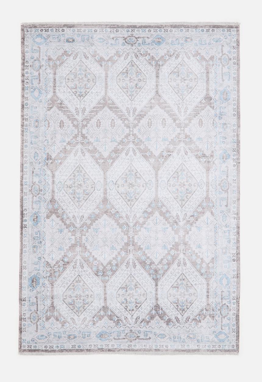 Eve Plush Woven Emblem Rug Mocca - 200x300