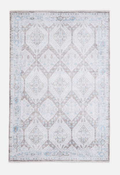 Eve Plush Woven Emblem Rug Mocca - 200x300