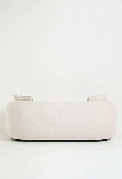 Max Curved 3 Seater Sofa - Oatmilk