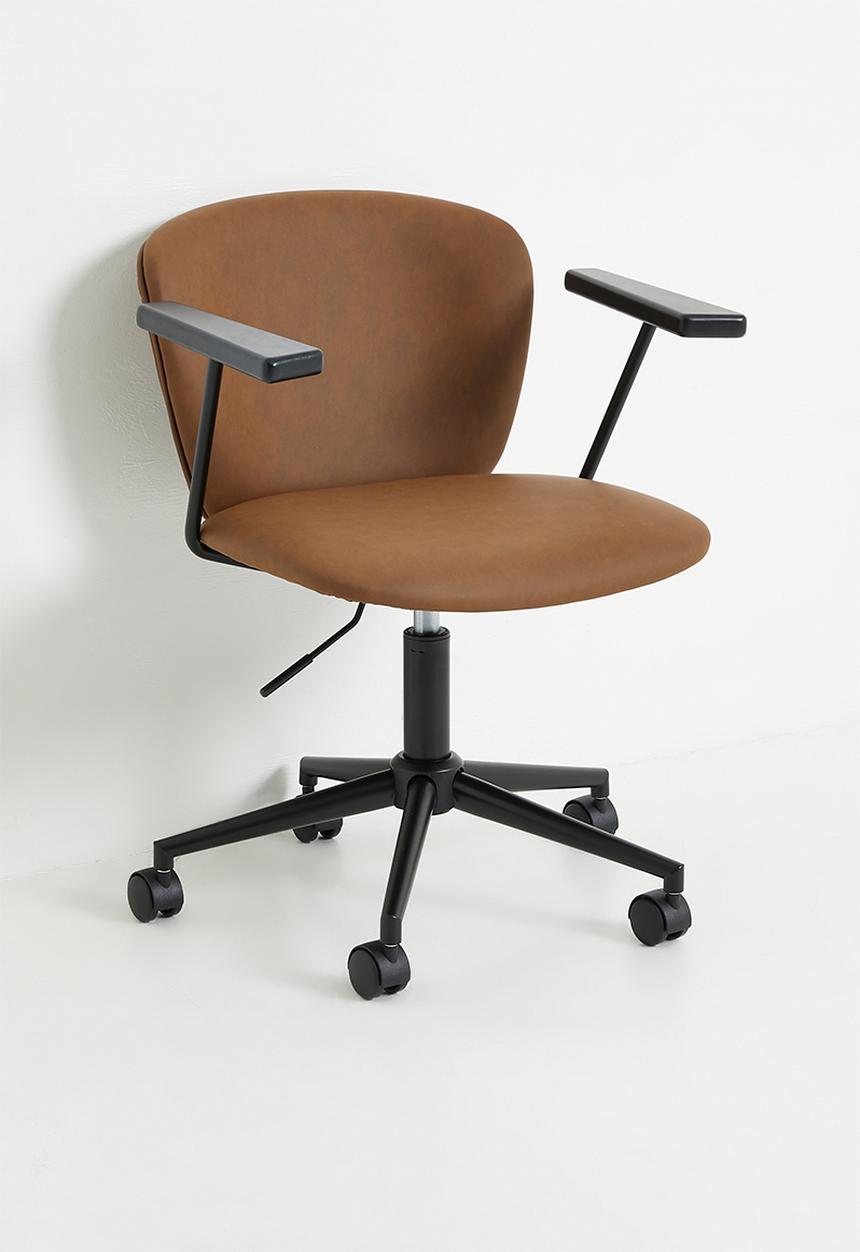 Orien office chair - brown