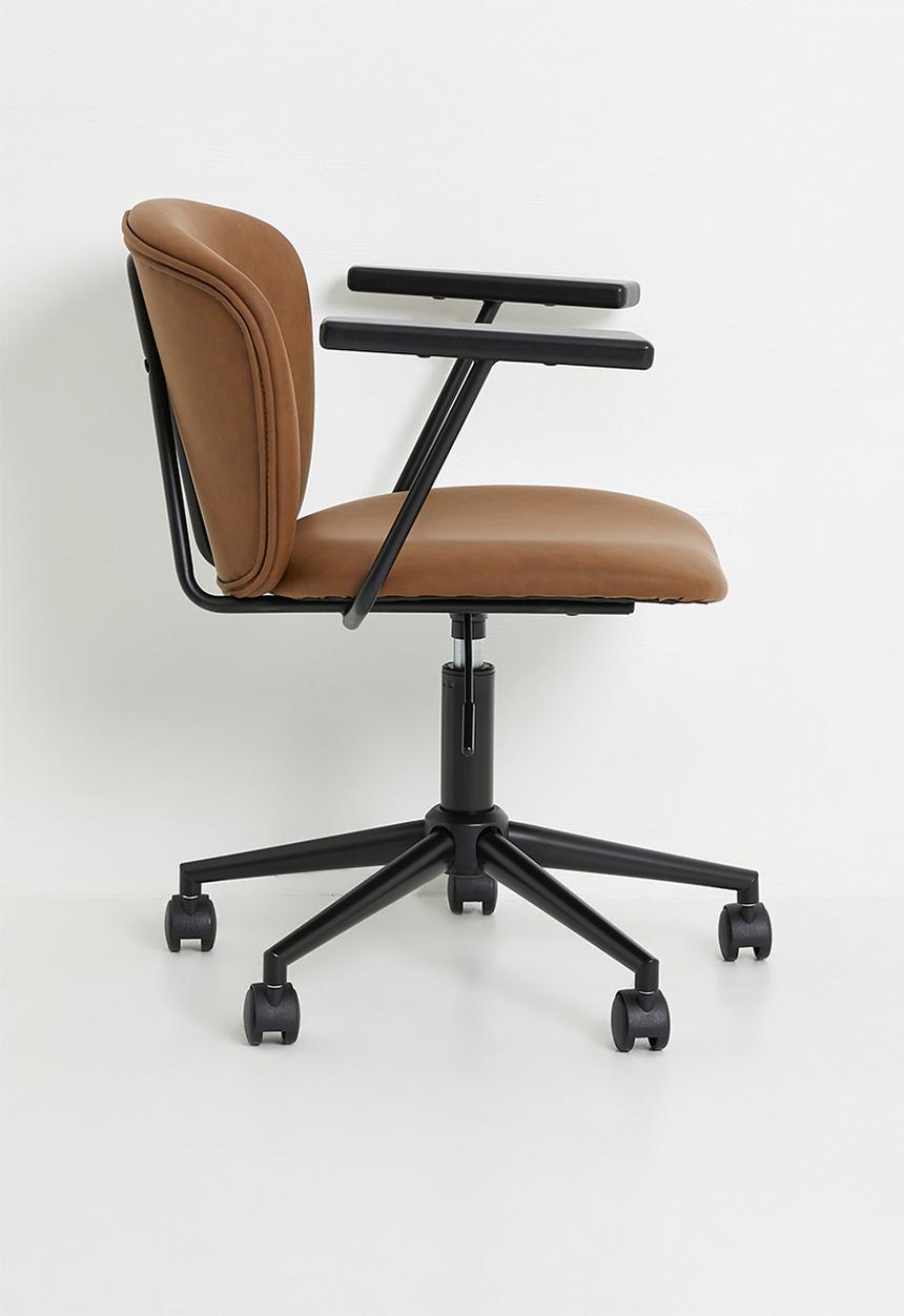 Orien office chair - brown