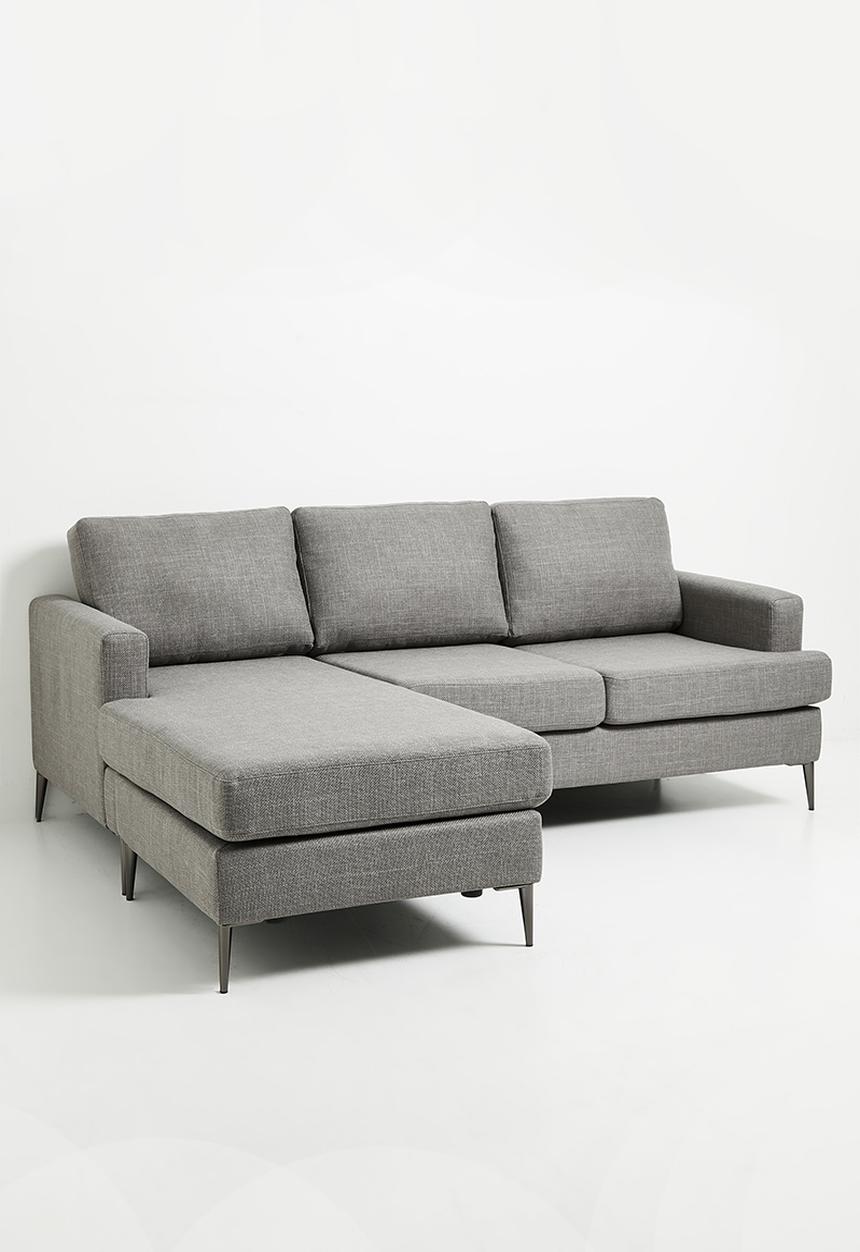 Bali sectional sofa - grey