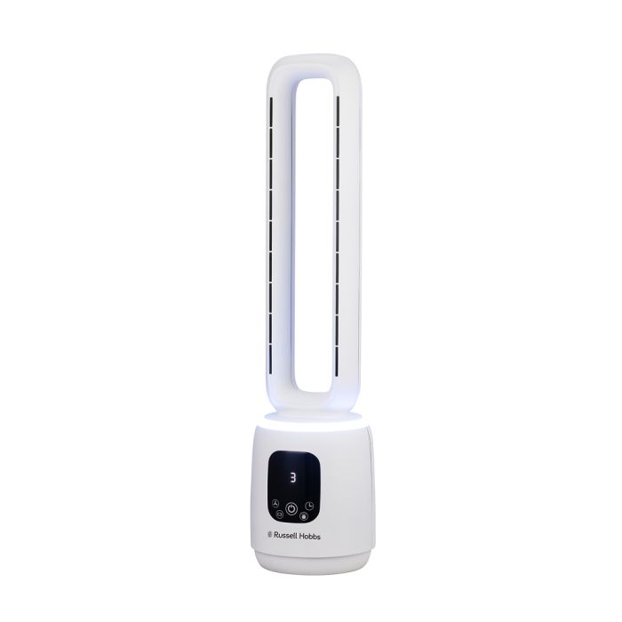 Russell Hobbs Bladeless Tower Fan - Bladeless tower fan with 24 speed settings