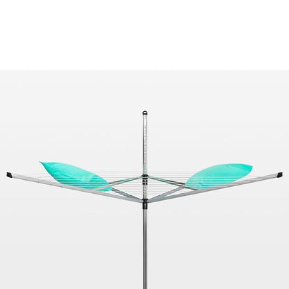 Brabantia - Lift-O-Matic 50m Rotary Dryer Clothesline with 45mm Pole - Grey