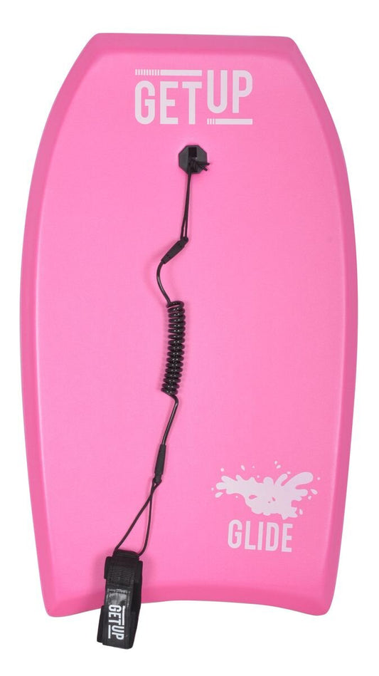 GetUp Glide IXPE Bodyboard Including Leash - 41 - Various Colours - Pink
