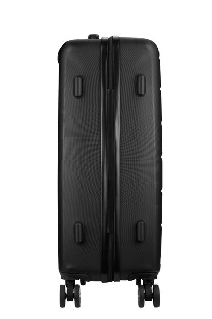 Travelwize Maple Hard Shell Spinner Luggage - Lightweight 4-Wheel Suitcase - Silver - 55 cm -