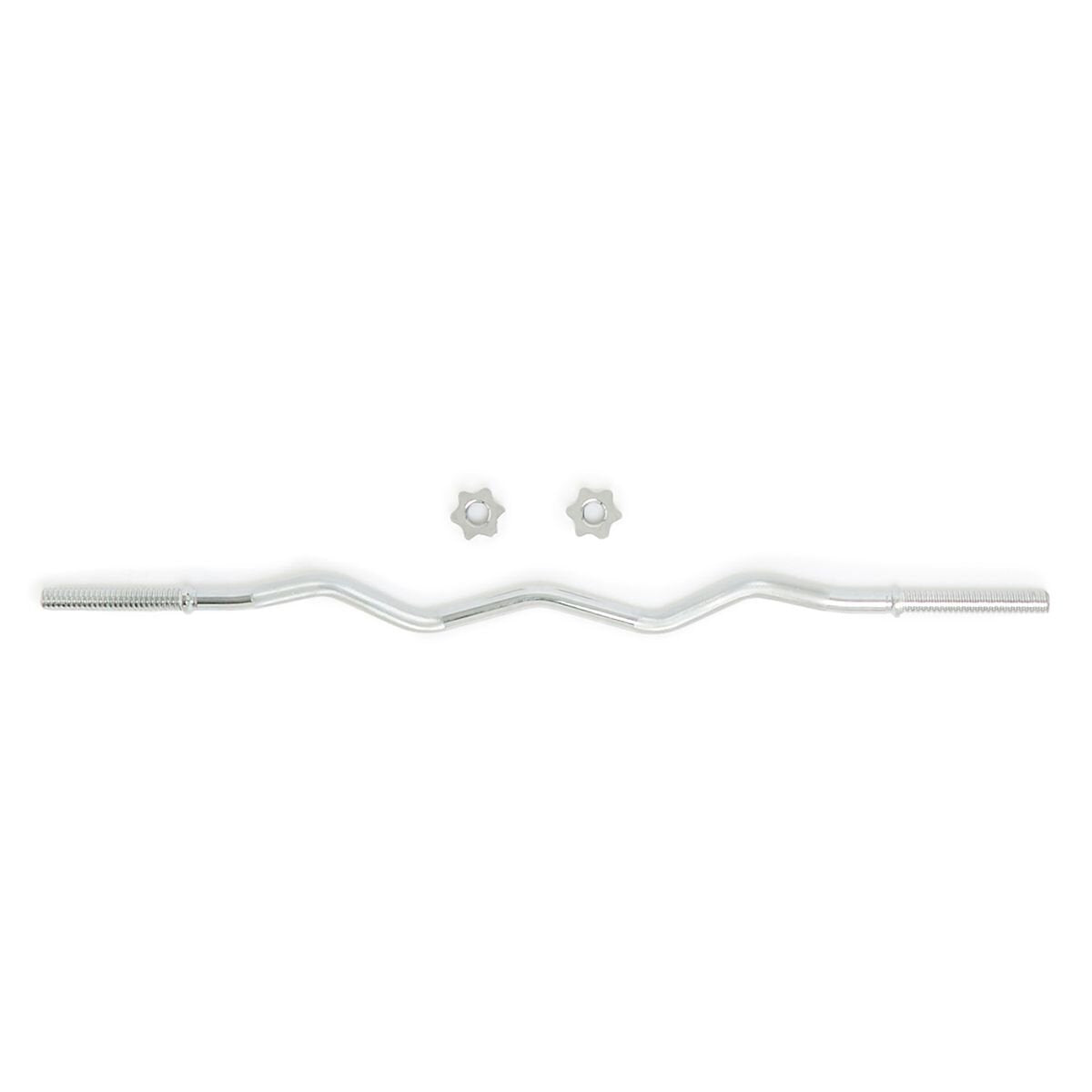 GetUp 1.2m Spinlock Standard Curl Bar Including Spinlocks