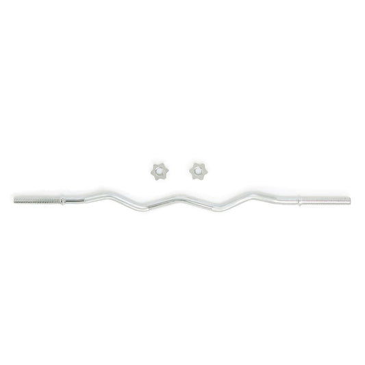 GetUp 1.2m Spinlock Standard Curl Bar Including Spinlocks